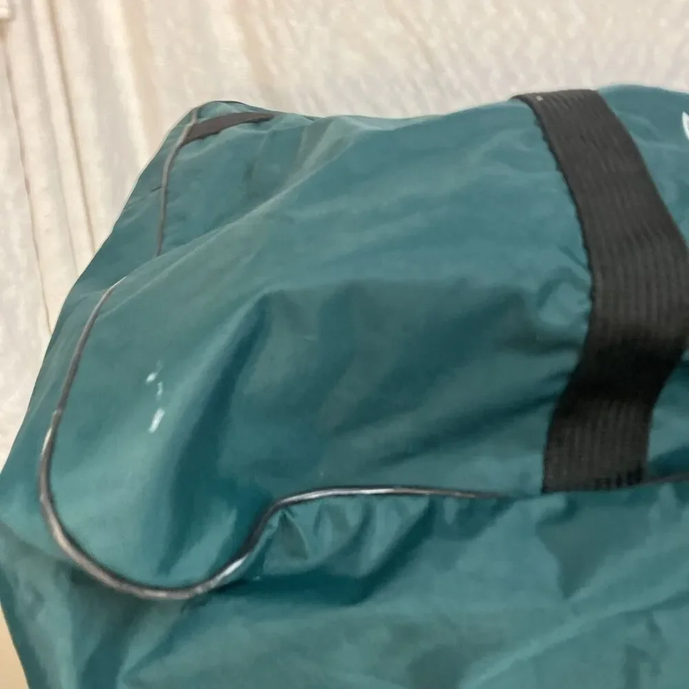 NIKE VTG 90’s Large Duffel Bag NBA Hoops It UP 3-on-3 Tournament  Teal 27”x 17”